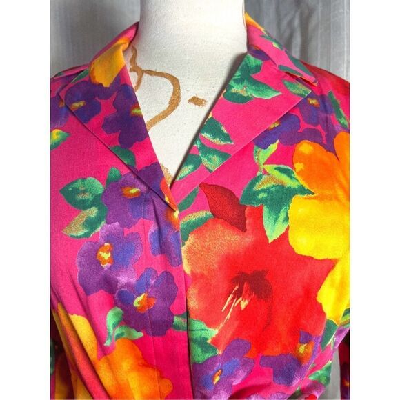 Jones New York | Women's | Blazers | Petite S | Bright Floral Blazer - Picture 2 of 5
